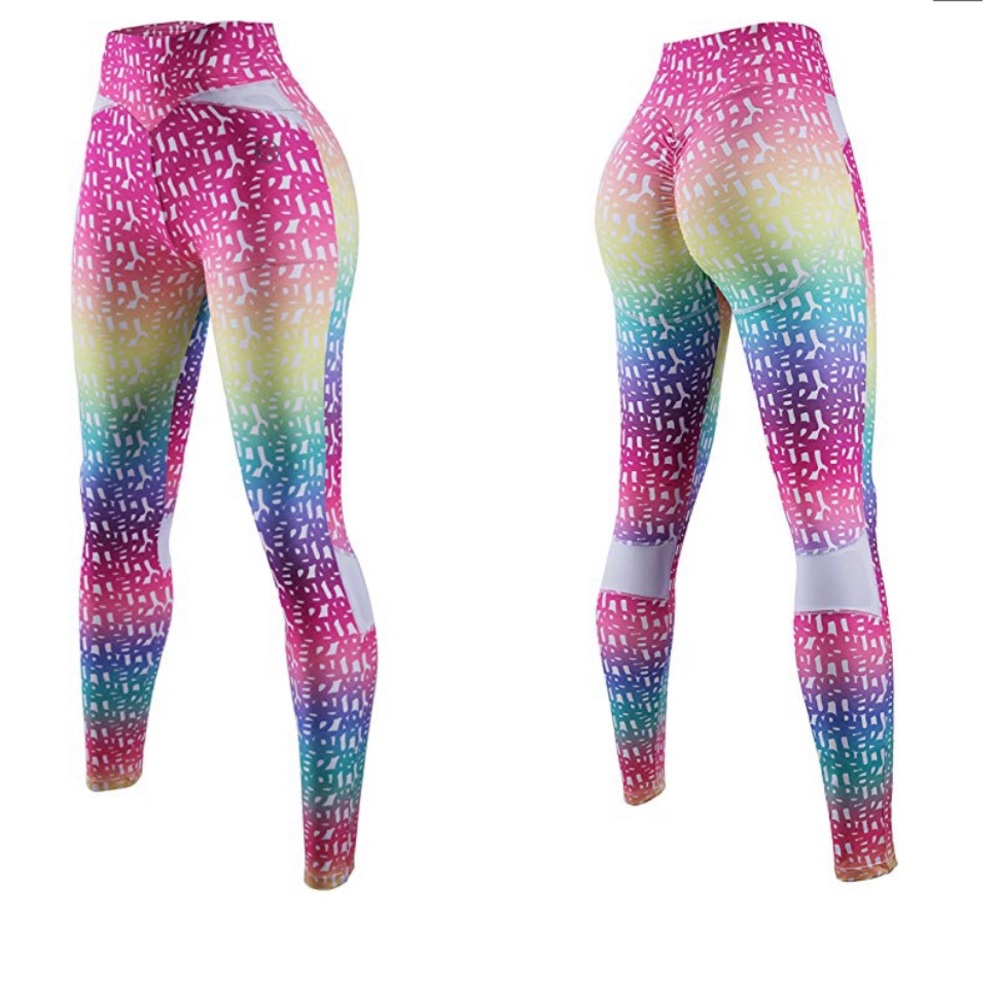 Scrunch booty high waisted leggings